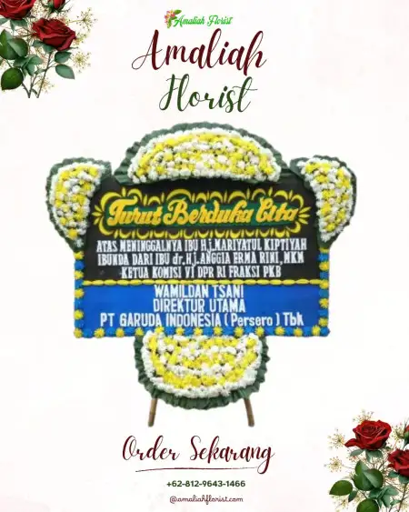 Papan Bunga Duka Suka Indah